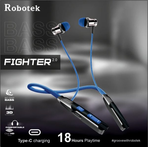Robotek Fighter Pouch Neckband - Image 3