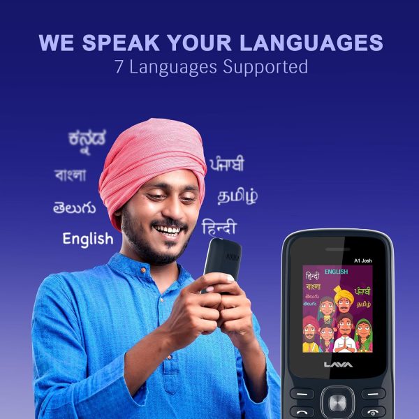 LAVA A1 Josh BOL Keypad Mobile|1000 mAh Battery|Expandable Storage 32GB - Image 3
