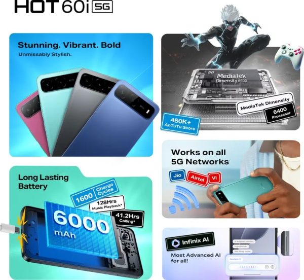 Infinix HOT 60i 5G - Image 3