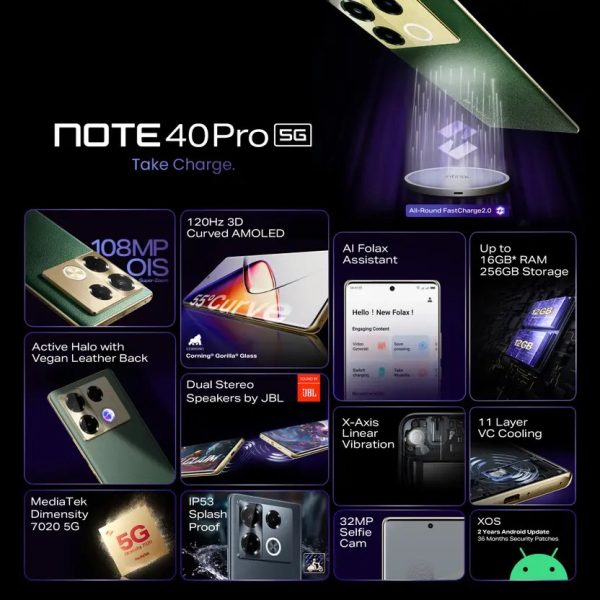 Infinix Note 40 Pro 5G - Image 3
