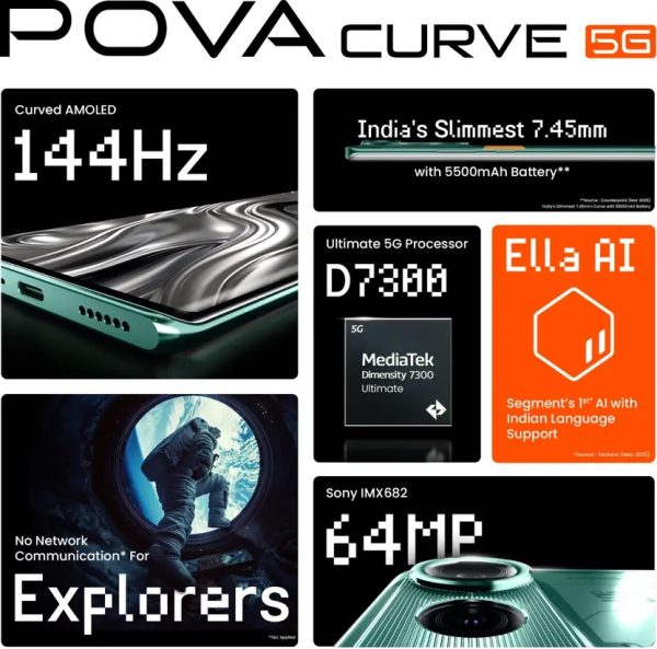 Tecno Pova Curve 5G - Image 4
